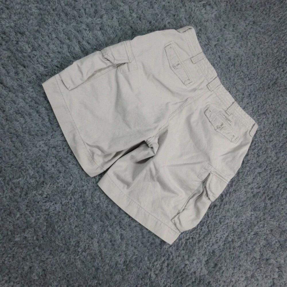 Polo Ralph Lauren Shorts Mens 36 Khaki Cargo Classic Polo Chino Pockets 34x10*
